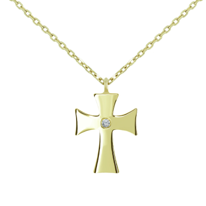 GARGANTILLA CRUZ DIAMANTE