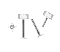 PENDIENTE PIERCING DIAMANTE