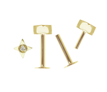 PENDIENTE PIERCING DIAMANTE