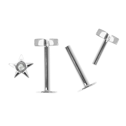 PENDIENTE PIERCING DIAMANTE