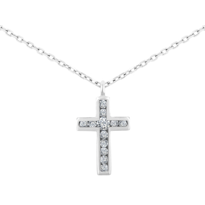 GARGANTILLA CRUZ DIAMANTE