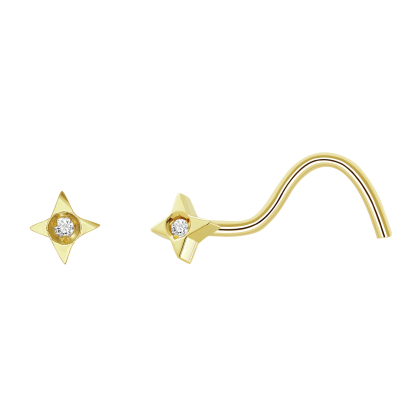 PENDIENTE PIERCING DIAMANTE